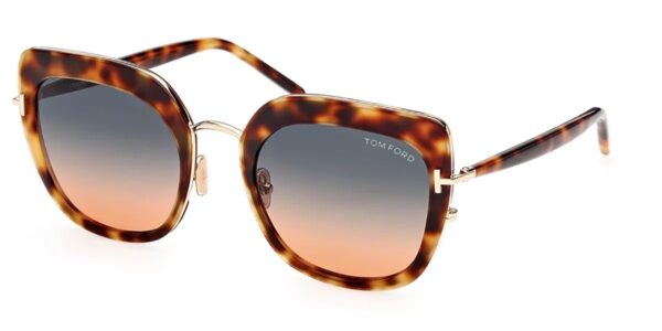 TOM FORD FT0945 VIRGINIA 53P Warm Tort