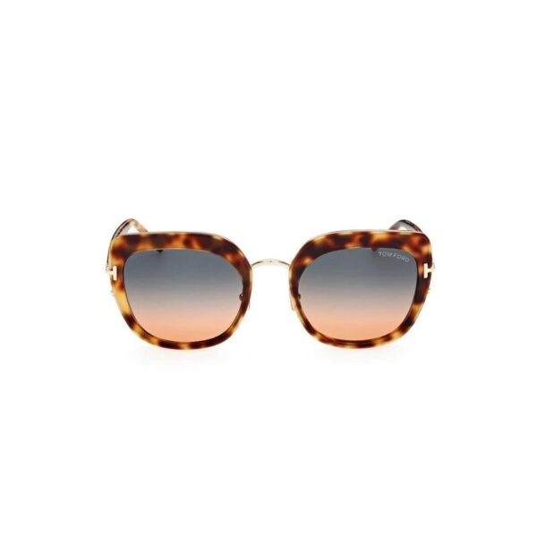 TOM FORD FT0945 VIRGINIA 53P Warm Tort - Image 2